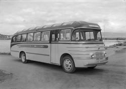 Turbuss fra Transportsentralen, eksteriør og interiør