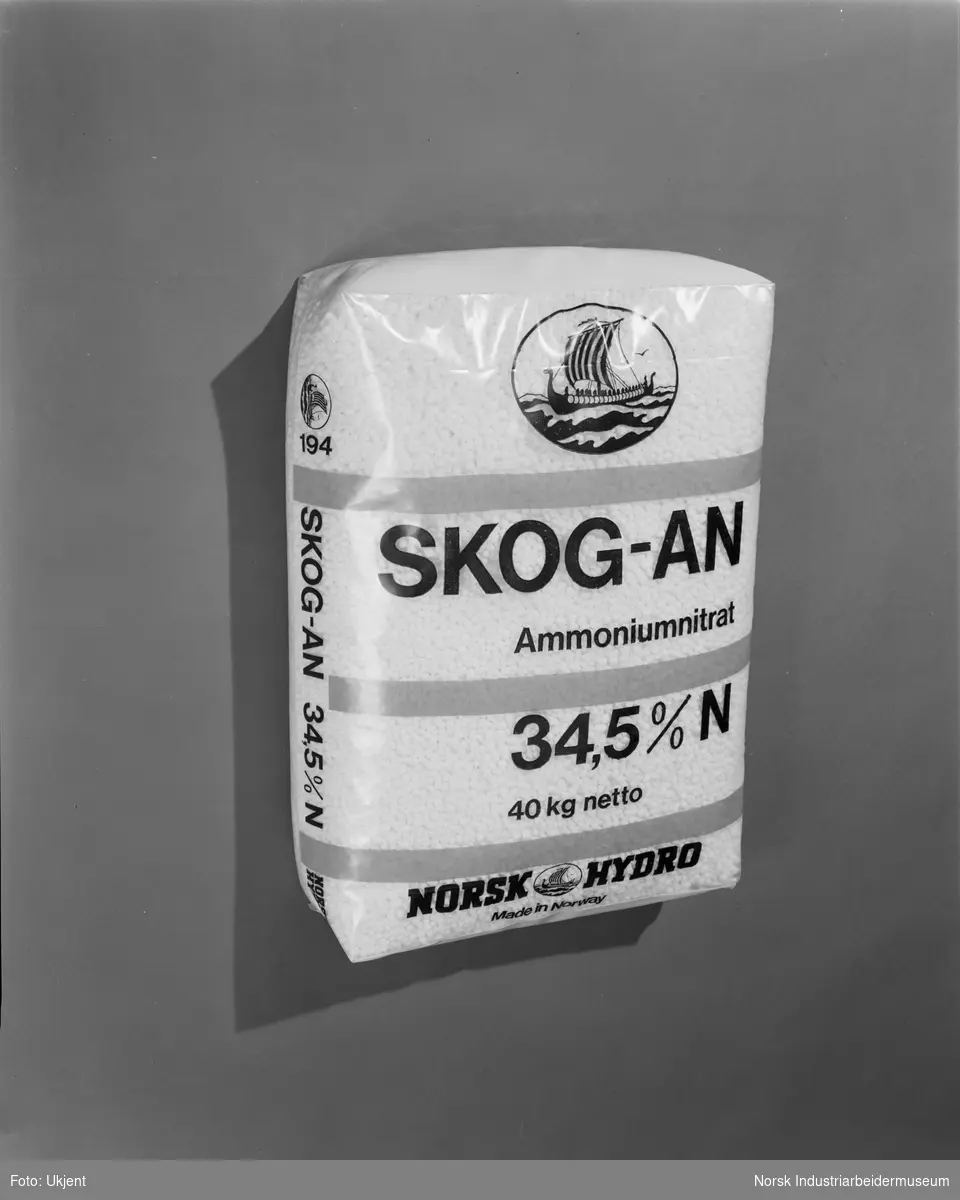 Ventil-plastsekk med Skog-An.