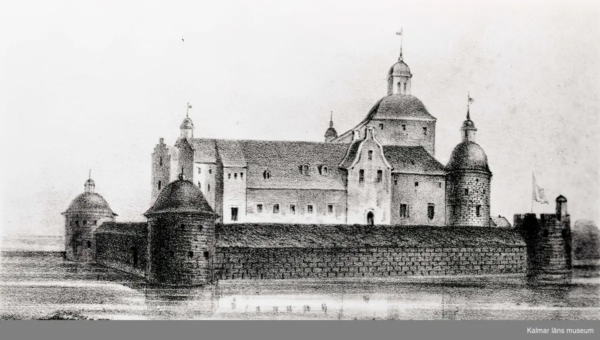 Kalmar slott efter 1613-1620.