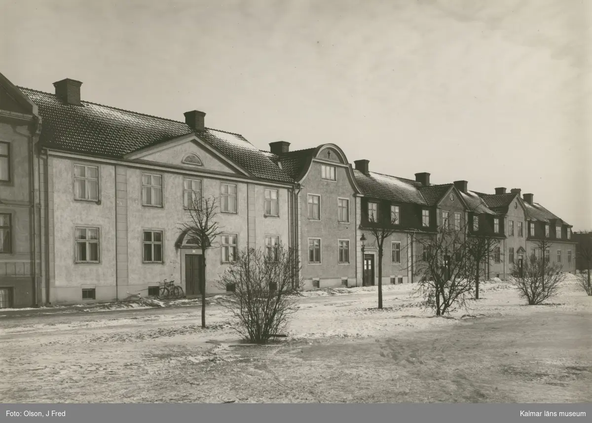 Bostäder på Lorensbergsgatan ritade av arkitekten J. Fredrik Olson.