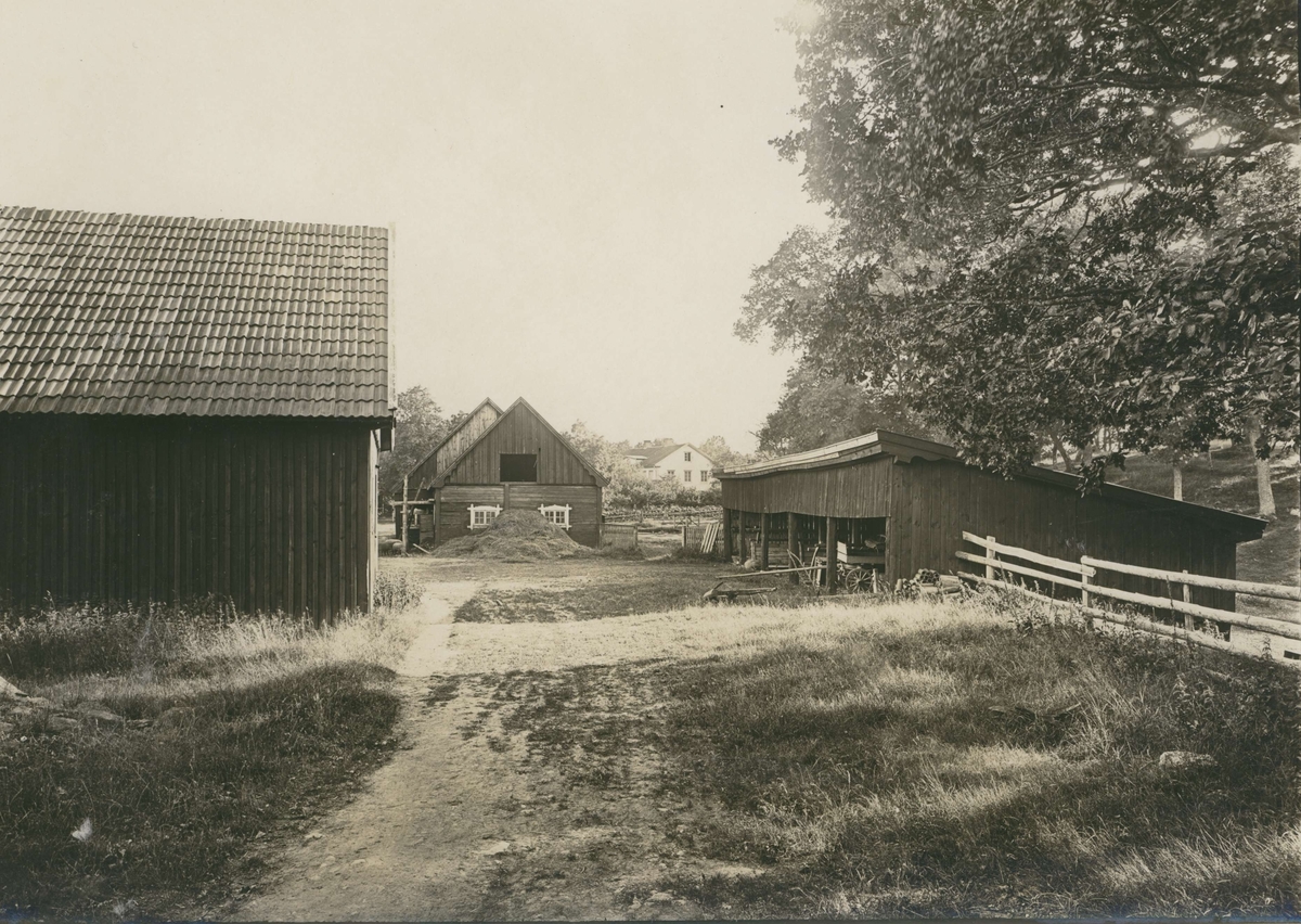Ladugården på en gård i Ingelstorp.