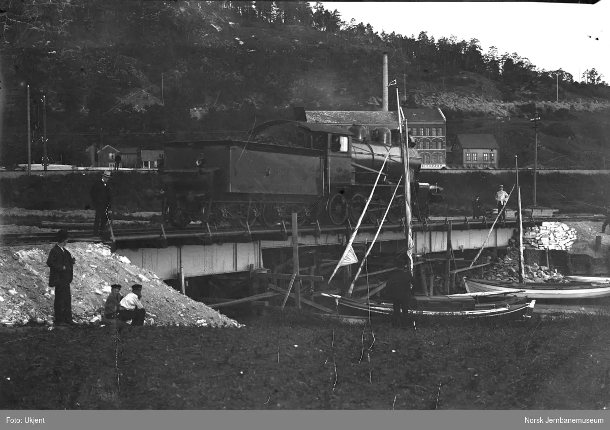 Damplokomotiver type 22a nr. 144 på Loenga