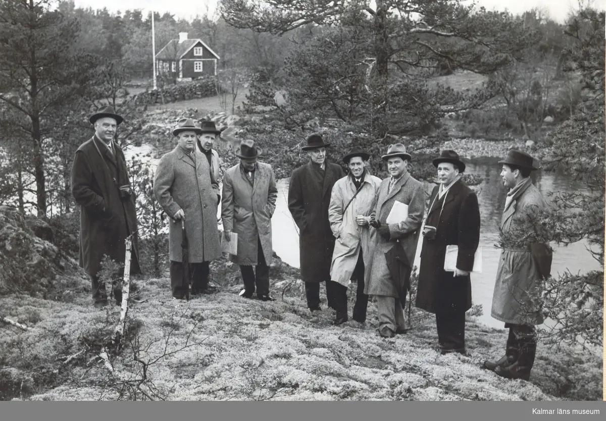 Från styrelsens besök vid Simpevarp den 3 - 4 maj 1960.