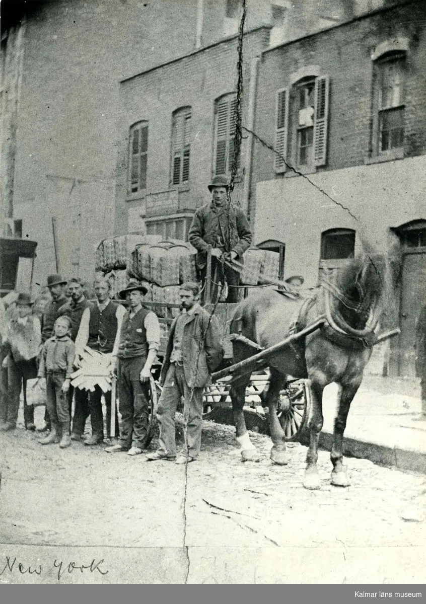 Emigranter från Ölands Segerstad i New York.