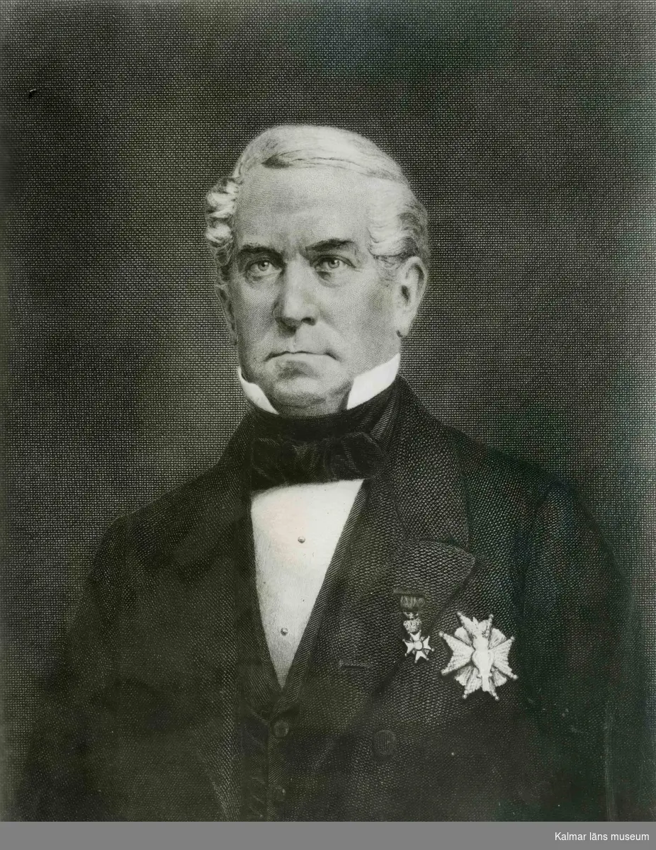 Brukspatron Anders de Maré, Ankarsrum. Född 1798, död 1882.