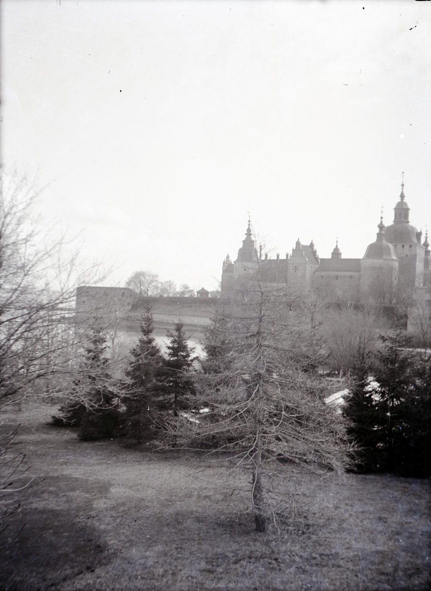 Slottet sett från Byttans takterrass.