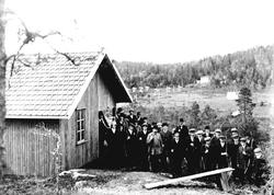 Båstad Skytterlag i Trøgstad, innvielse av bane på Åremomose