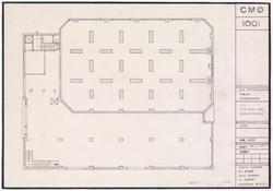 Silo med lager for A/S Christiansands møller [Plantegning]
