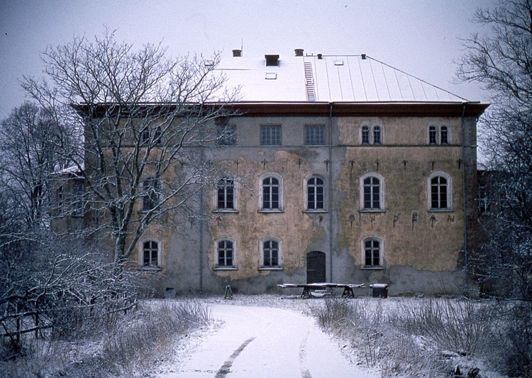 Slottets norra fasad.