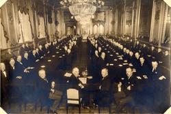 Tidligere vegdirektør Baalsrud i Rococosalen 10-12-1924