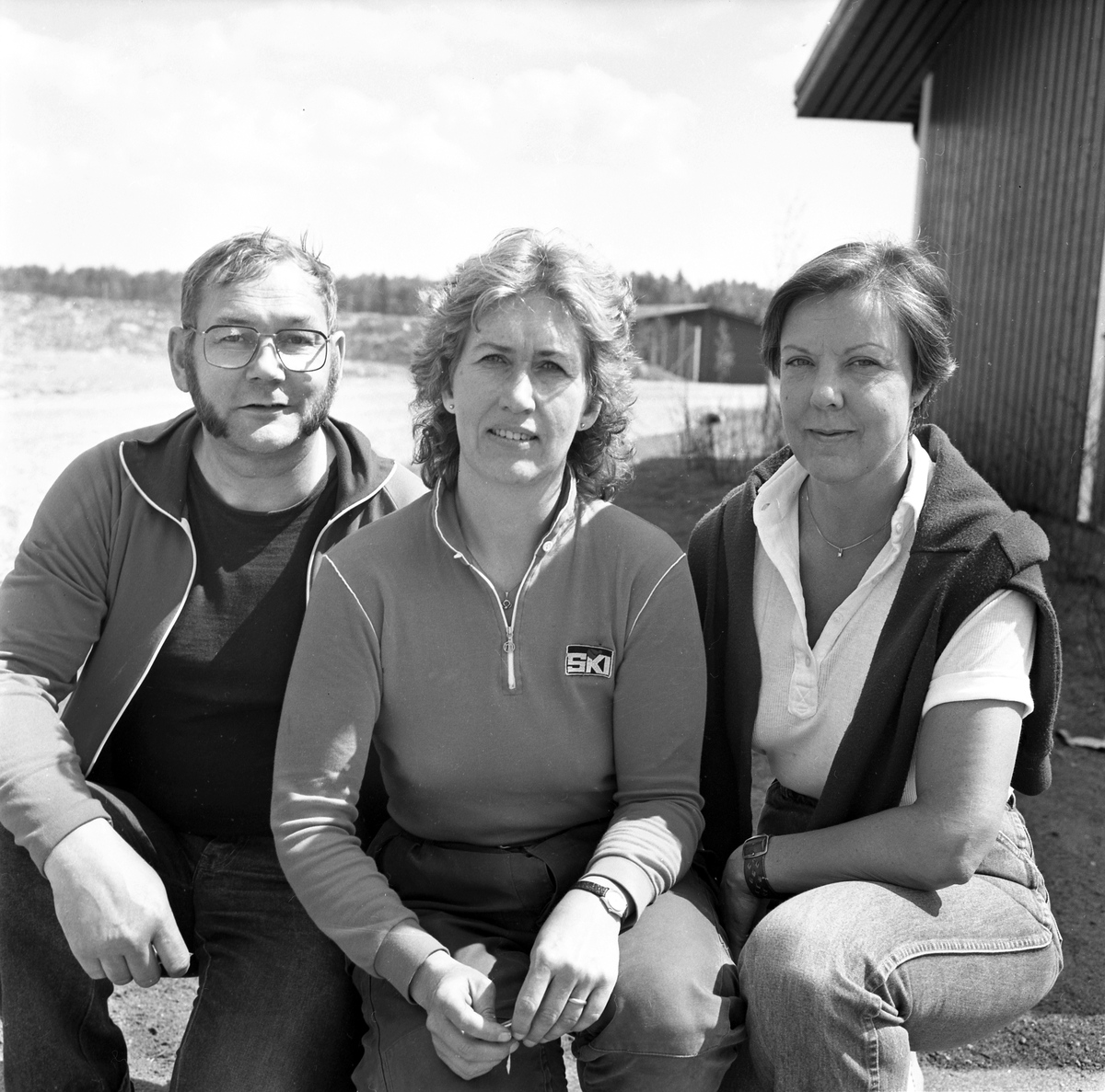Korpskytte vid Älgsjön. Juni 1984