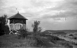 Lysthuset "sekskanten"vpå Korenhaugen