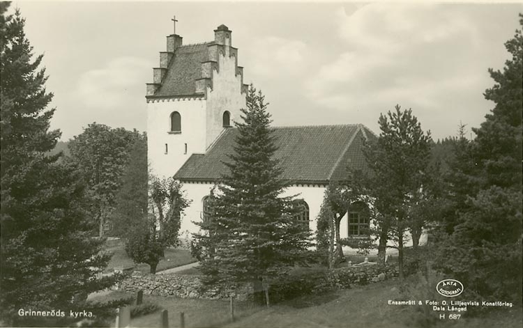 Enligt Bengt Lundins noteringar: "Grinneröds kyrka".