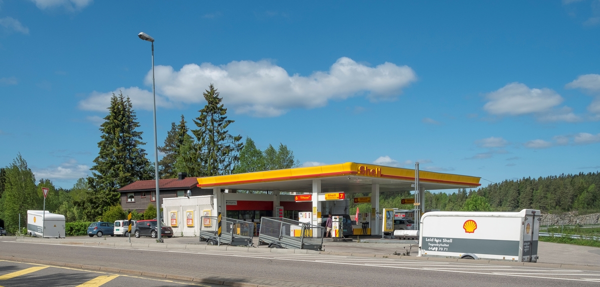 Shell bensinstasjon Osloveien Hølen Vestby