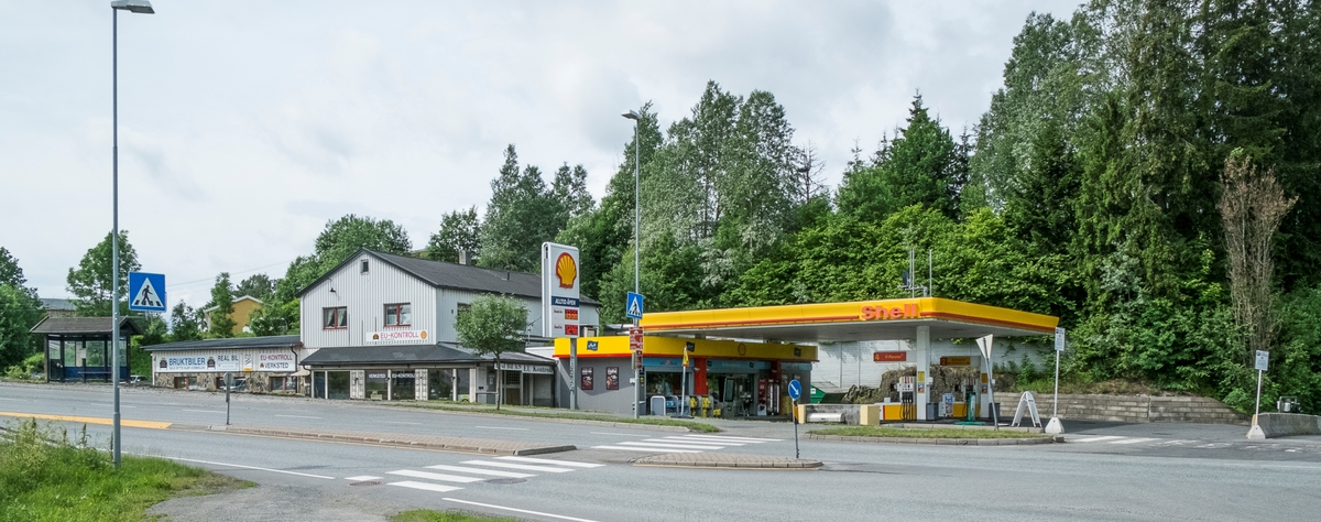Shell bensinstasjon Røykenveien Heggedal Asker