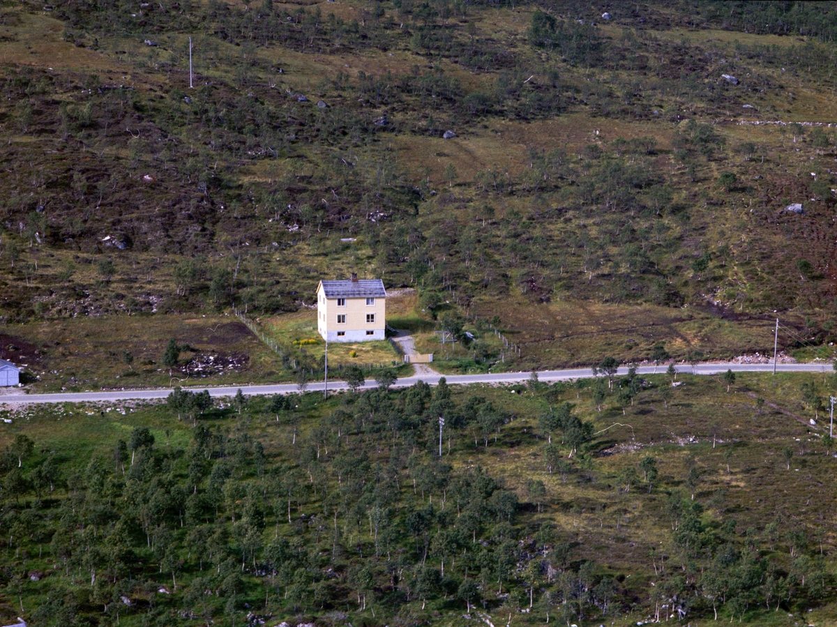 Flyfoto fra Nytun i Gullesfjord.