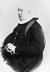 Portrett av sokneprest Andreas Wulfsberg Dircks (1801-1870) 