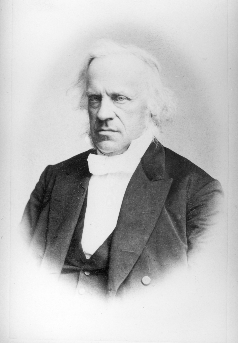 Porträtt av Johan Gustaf Swartz.