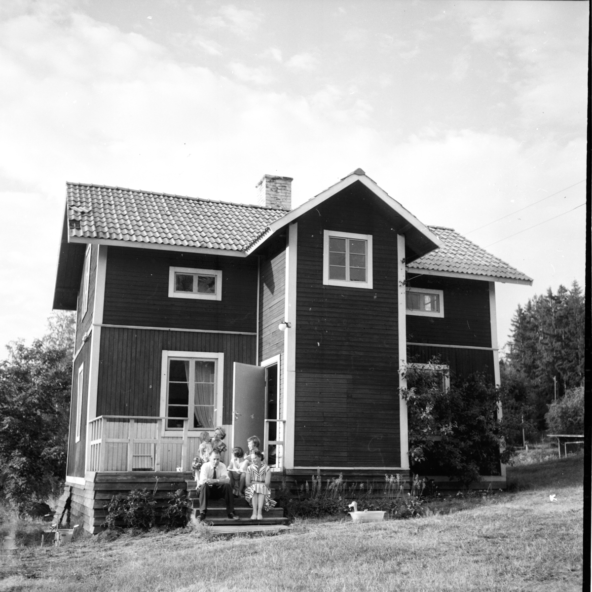 Belse Hanebo,
Gust. Nordanås torp rustas,
20 juli 1959