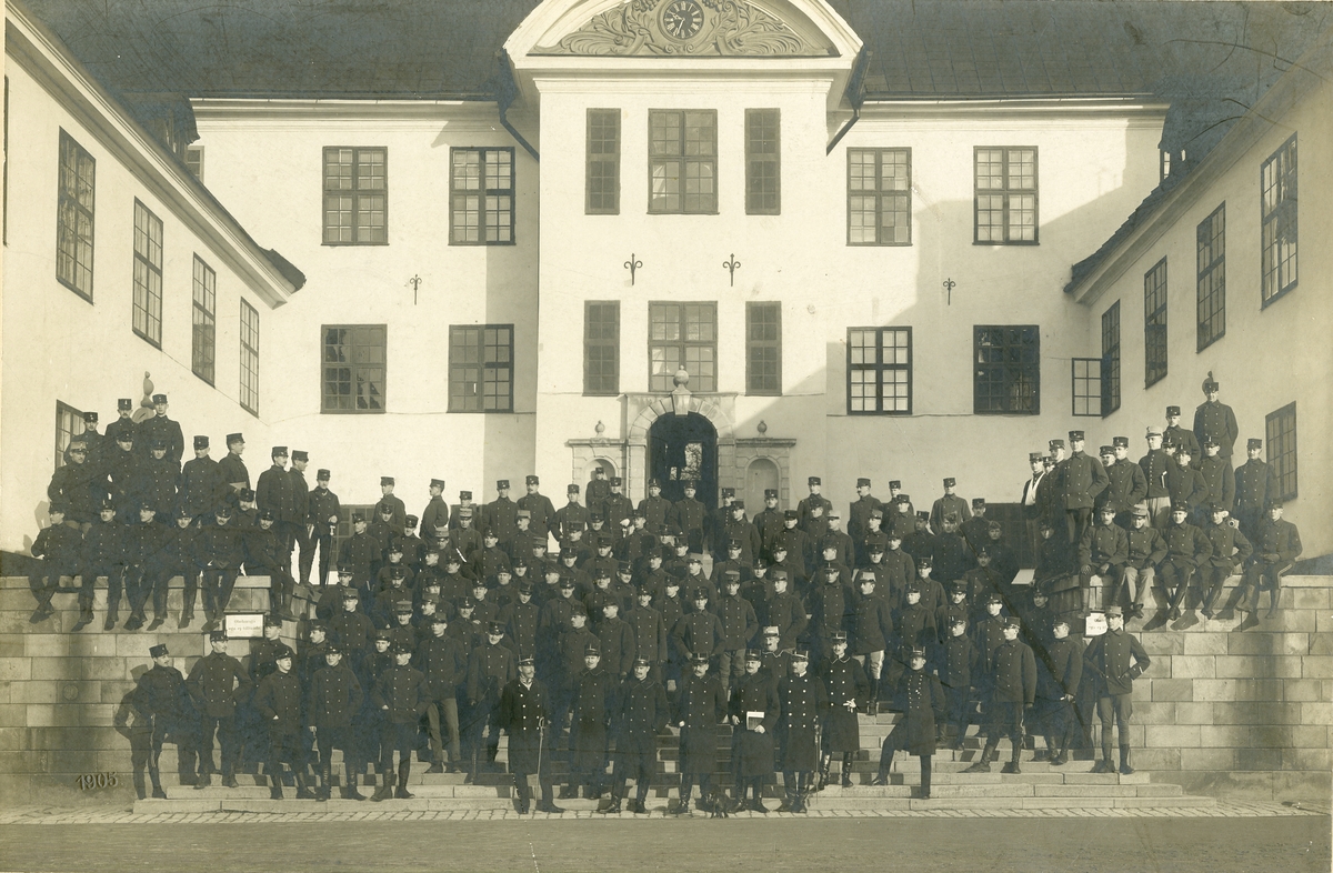 Officerskursen vid Karlberg 1904-1905.