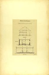 Plantegning av "Herland kapellangaard"