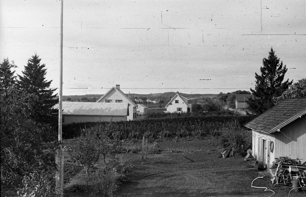 Utsikt i retning Lillo fra eiendommen Heggen på Kraby i Ø.Toten.