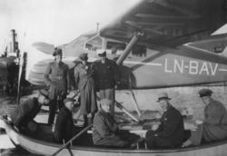 Luftruten Tromsø - Kirkenes 1938.