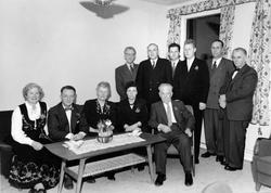 Bygge- og inventarkomiteene og styret for "Bergheim" ved åpn