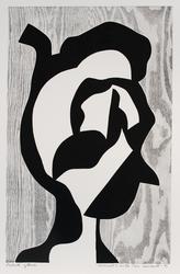 Portrett, lyttende, Variant C [Grafikk]