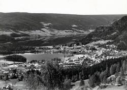 Foto tatt fra Ranheimsbygda mot Fagernes sentrum.