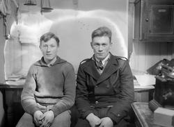 Skihopperne Jens Wiggen og Johan Høiseth fra Viggja