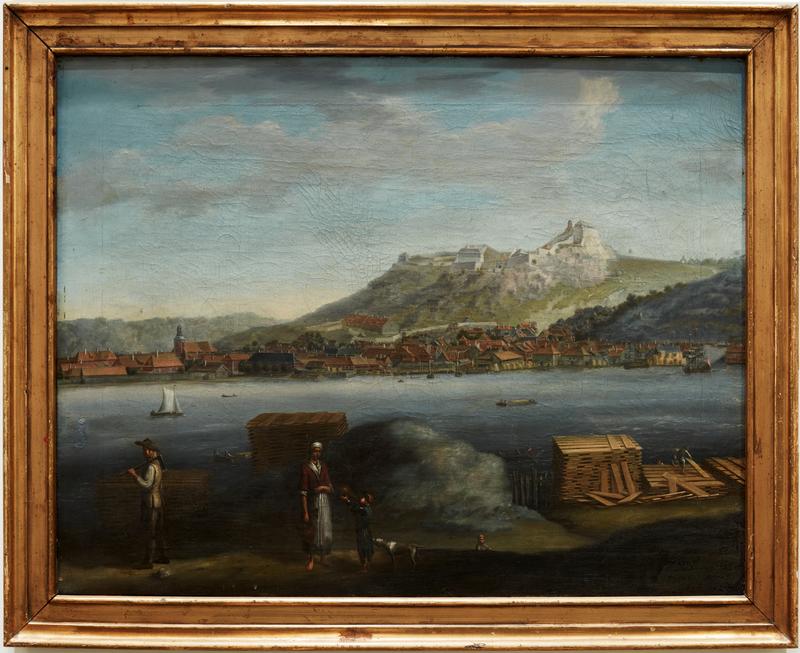 Utsikt over Halden, 1746. (Foto/Photo)