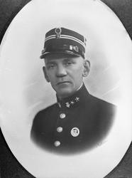 Musikkløytnant Alfred Evensen.