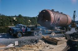 Transport av 140t shift converter til NII.