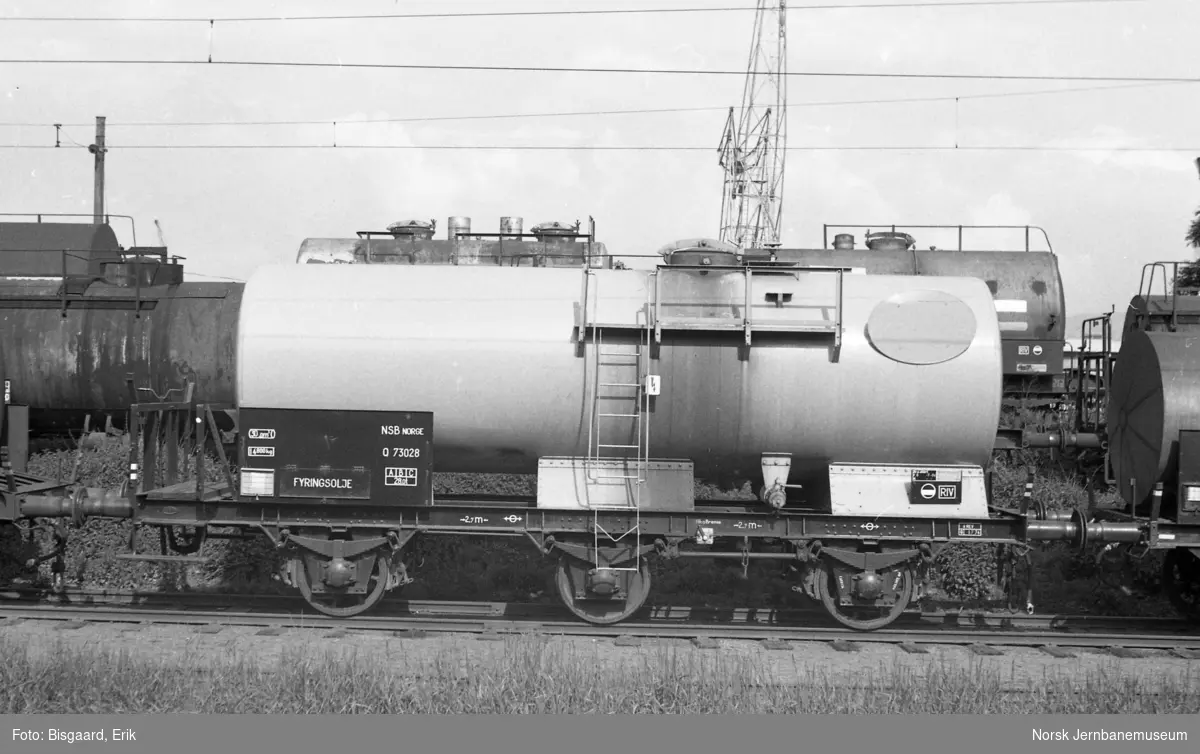 NSB tankvogn litra Q nr. 73028