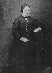 Portrett av kvinne Mari Hansd. Furuhovde 1822 - 1902