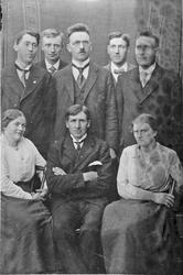 Gruppebilde, personer, klær