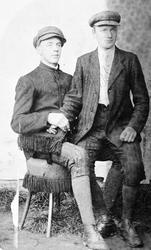 Portrett av to unge menn - Ukjent, Nils Brukroken