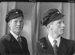 Portrett. Ung mann med studentlue. Bestilt av Olav Stokkedal