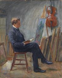 August Eiebakke [Portrett]