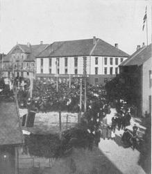 Arbeiderforeningen før brannen