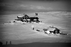 Fagerhøi Høyfjellshotell, Sør-Fron. Tatt ved påsketider.