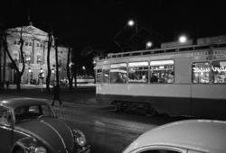 Stortingsgata. Ekebergbanen. Mars 1969