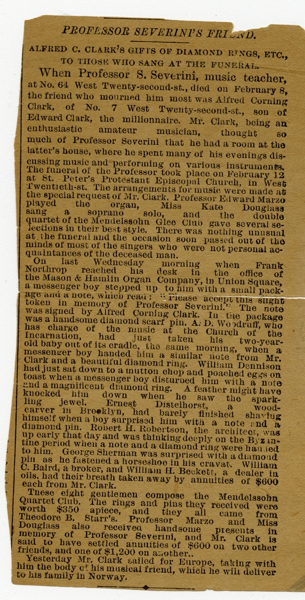 Fotoalbum etter Lorentz Severin Skougaard.
Lorentz Severin Skougaard (født 11. mai 1837 i Farsund, død 1885 i New York) var en norskfødt tenor. Han var bror til offiseren Johan Skougaard.
I New York, hvor Skougaard senere døde, ble han en fetert sangpedagog. Hans gravminne ses på Langesund kirkegård i Telemark.