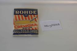 pose med saus eggkrem