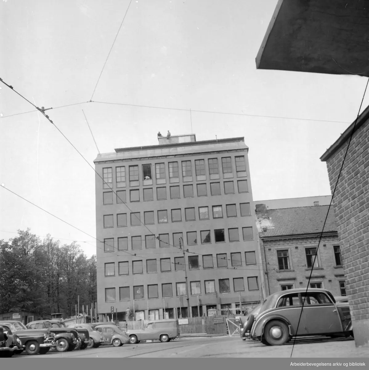 Sjømennenes Hus. Juli 1953