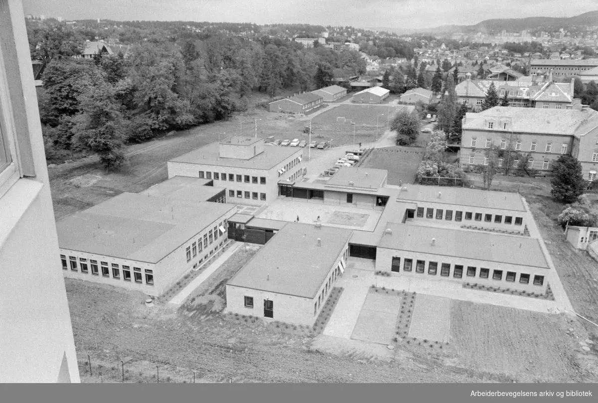 Ullevål sykehus. Barne-psykiatrisk avdeling. Mai 1972