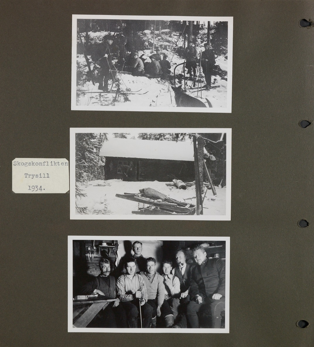 Bildet er en kopi hentet fra album A i Utrykningspolitiets fotosamling