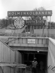 Undergrunnsbanens stasjon ved Nationalteatret bygges om. Mai