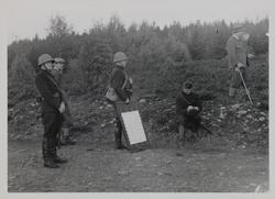 Øvelser på Lahaugmoen i 1934